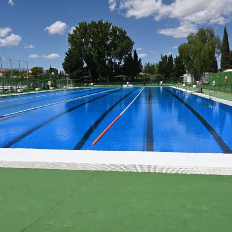 Las piscinas municipales de Mula abren este viernes, 21 de junio
