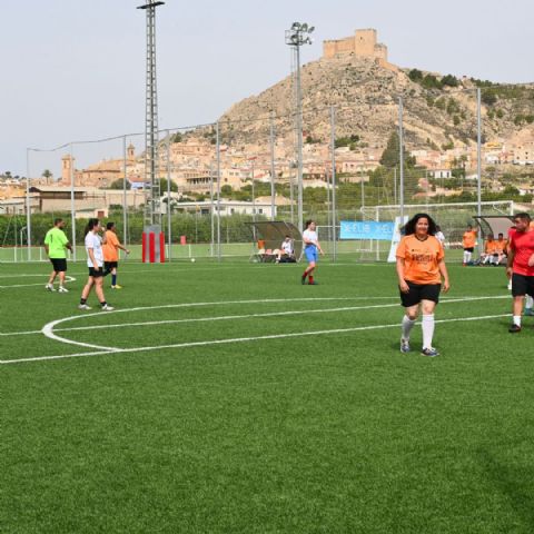 Fútbol por la inclusión: partido entre el Muleño Féminas y la Asociación INTEDIS