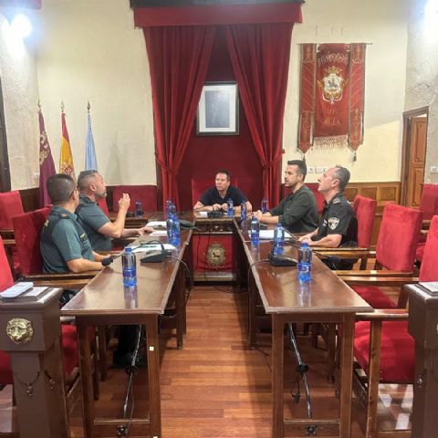 Reunión de Coordinación entre Policía Local y Guardia Civil de Mula